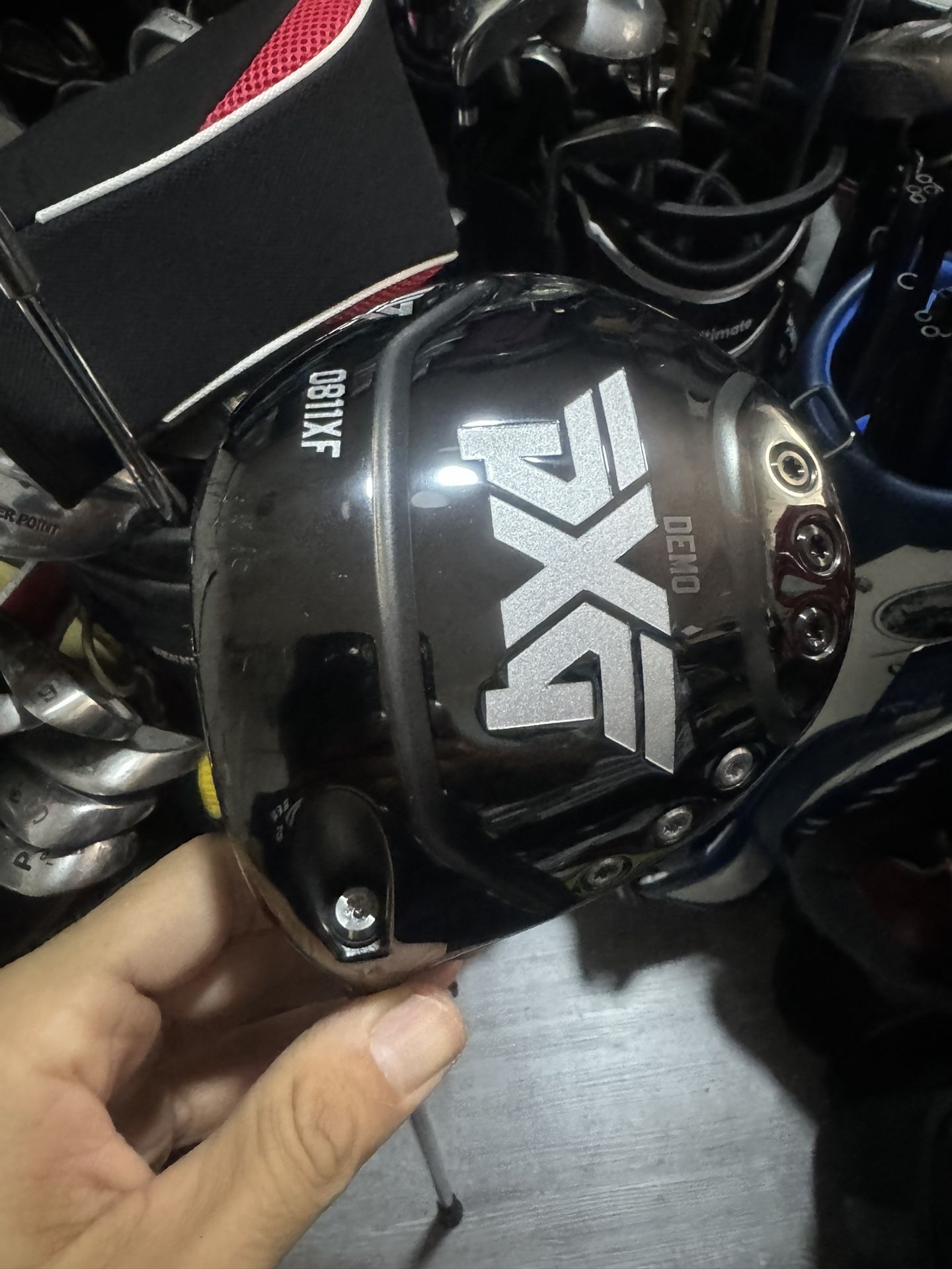 PXg 0811xf driver in left handed in senior flex Demo product in great conditions See pictures for details No origin