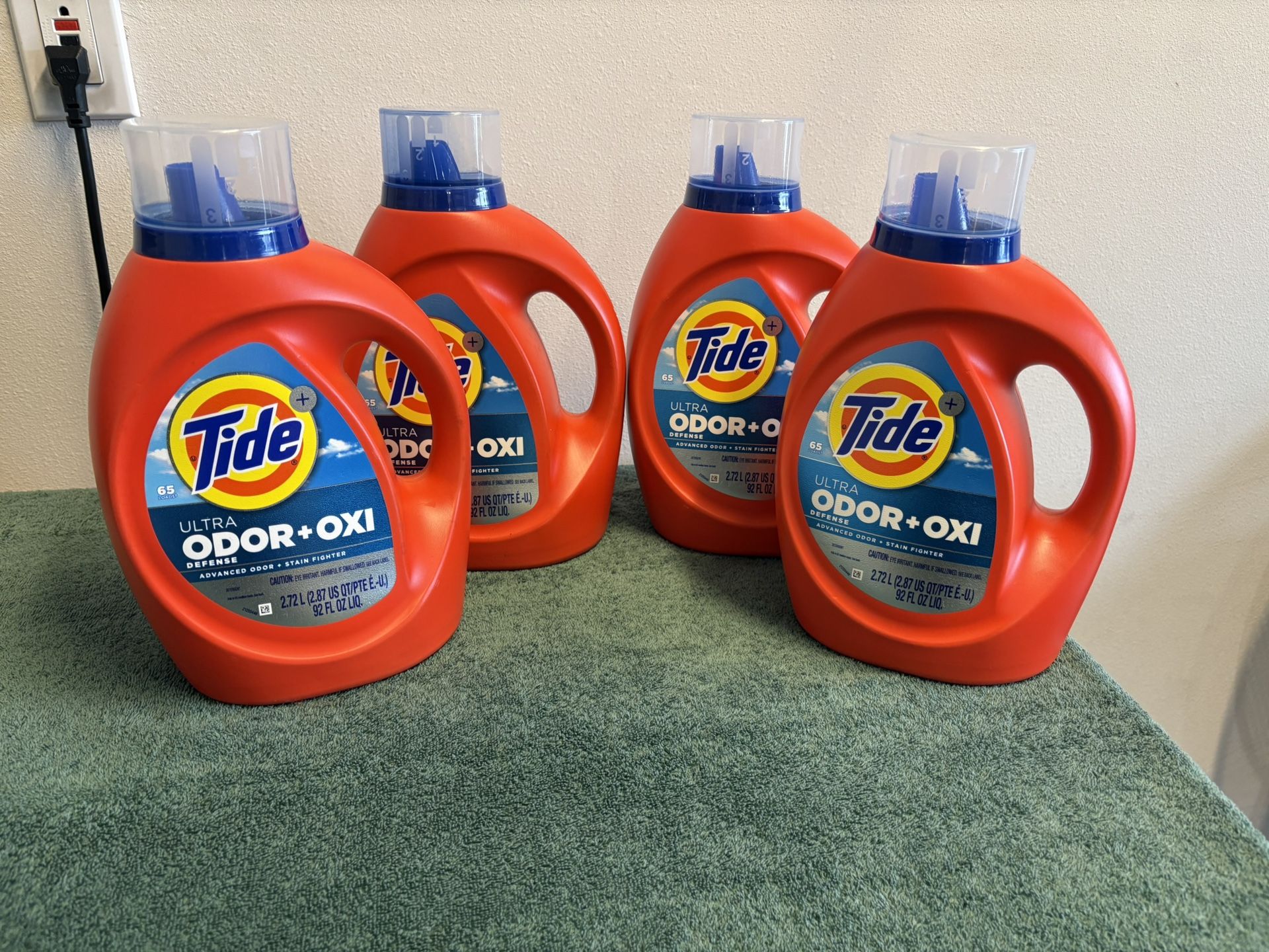 Tide 92 Oz Odor & Oxi Liquid Laundry Detergent