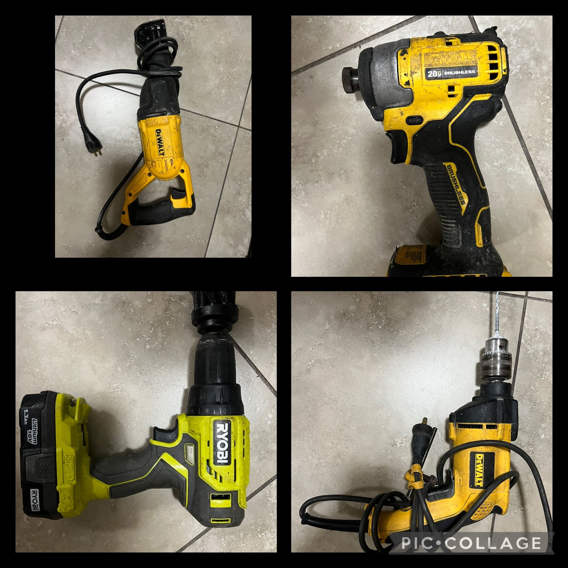 Tools and supplies