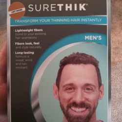 Surethik Hair Thickening Fibers For Thicker Looking Hair,light Brown