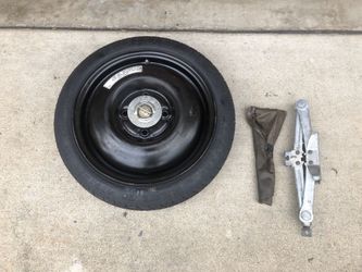 OEM Honda Emergency Spare Tire With Tools 4x114.3 4 Lug pattern