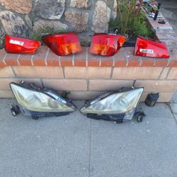 Lexus Is250 Headlights And Tail Lights