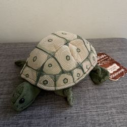 NWT Folkmanis Folktails  Realistic Tortoise Plush Hand Puppet