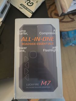 LUCKFIRE M7 Jump Starter with Air Compressor