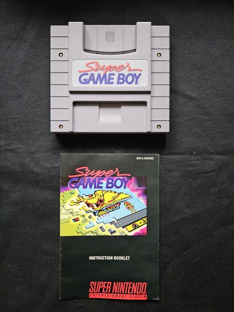 Super Game Boy + Manual for the Super Nintendo SNES