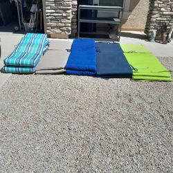 Pairs Of Outdoor Patio Chaise Lounge Pool Chair Cushions $25-$30 Each Pair See All Photos 