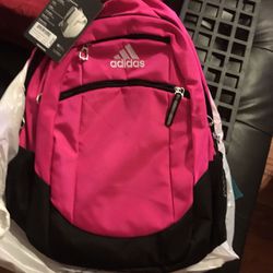 New ADIDAS large backpack pink