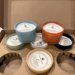 Scented Candles Gift Set, 6 Candles 