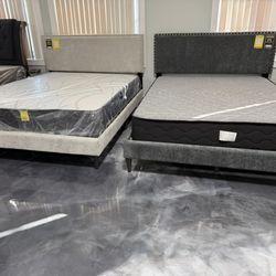 Complete Bed Queen Size With Free Delivery And 