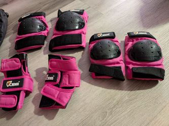 Pink safety gear! [Ages 3-11]