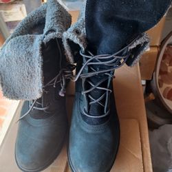 Olive Green Timberland Brand New Ladies Shoes