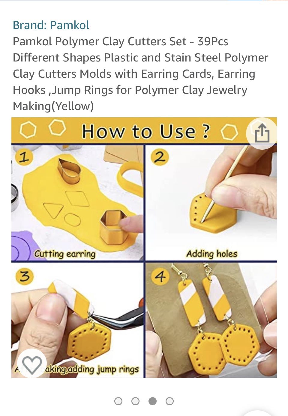 Clay Cutter 39pc Jewelry Craft Set