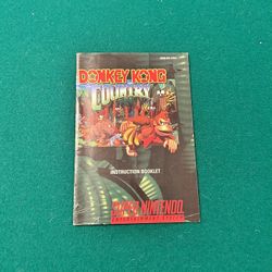 Donkey Kong Country Manual