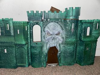2002 - Mattel - Masters of the Universe (MOTU 200X) Castle Grayskull (WORKS!)
