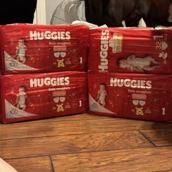 Huggies Diapers Size One