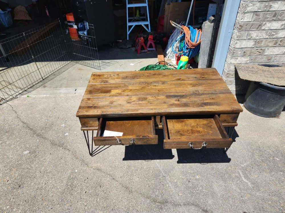 Solid Wood Coffee Table