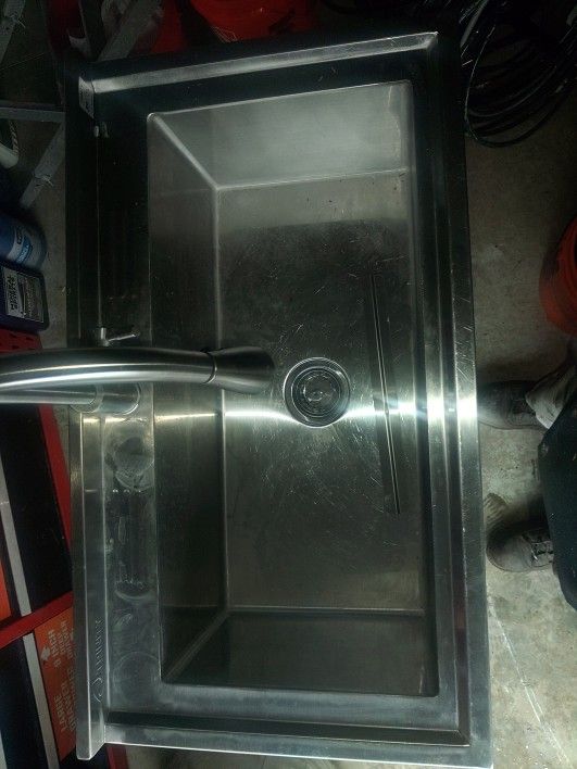 Trinity Stainless Steel Deep Sink