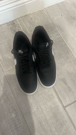 Nike Air Force 1 Low Black White Sneakers
