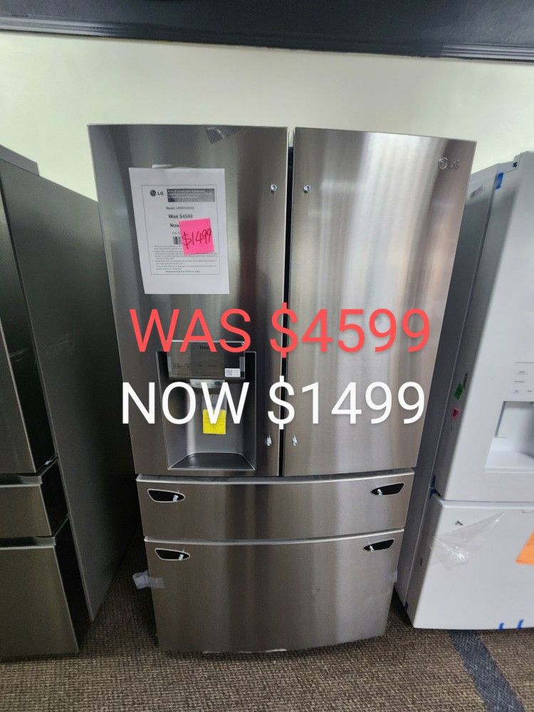 30 Cu. Ft. French Door Refrigerator Instaview, Full Convert Drawer, Craft Ice Maker