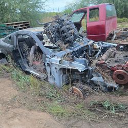 Multiple car chassis and parts copper aluminum metal