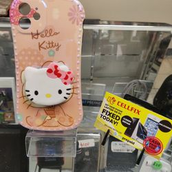 iPhone 11 Pro , Hello Kitty Case With Popsocket