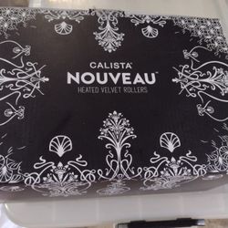 Heated Velvet Hot Rollers 