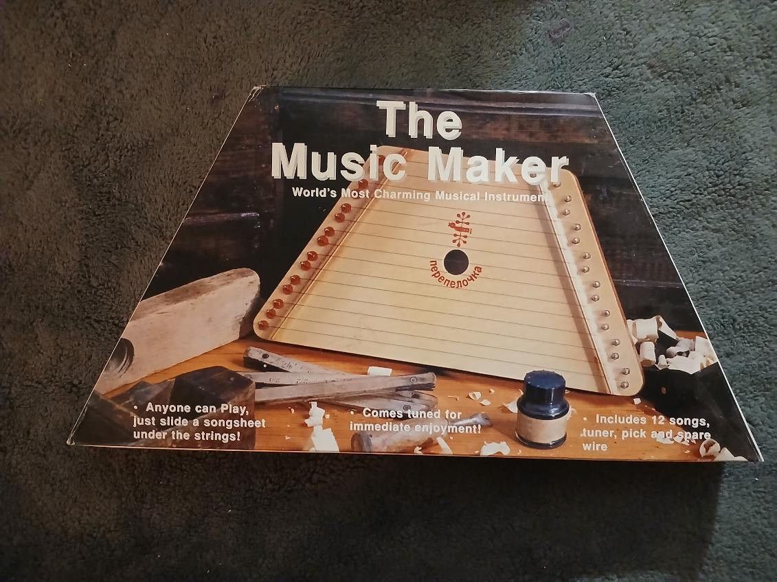 Vintage Lap Harp Zither