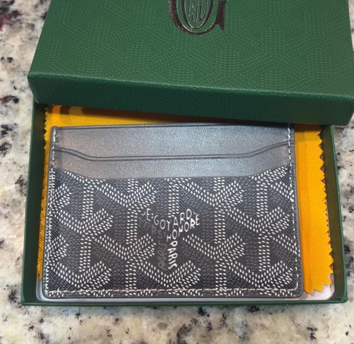 Gray Designer Card Holder
