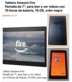 Tablet AmazonFire 7”