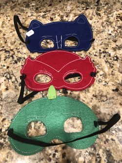 PJ masks costume face masks