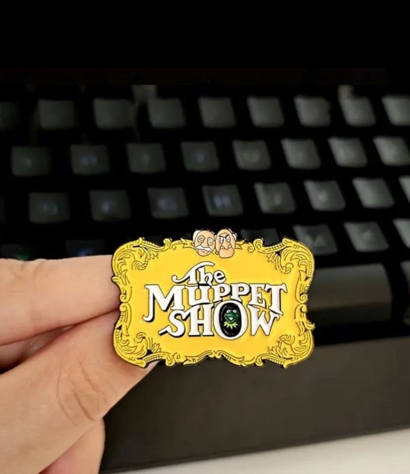 The Muppet Show Enamel Pin Jim Henson Kermit Retro TV Show Classic Cartoon