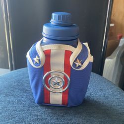 Disney Captain America Travel Water Bottle
