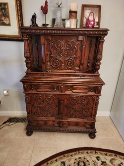 Vintage Oak Cabinet