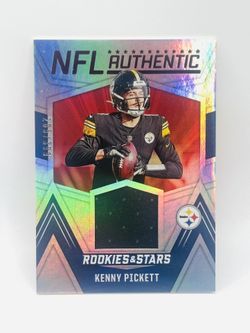 Kenny Picket Rookie Patch Card. Steelers Eagles