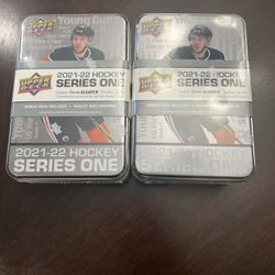 2021-22 UPPER DECK HOCKEY SERIES ONE TIN FACTORY SEALED BRAND NEW💥💥 (2 Boxes)