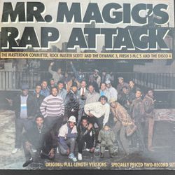Mr. Magic’s Rap Attack (Profile Records, 1985) — 2xLP