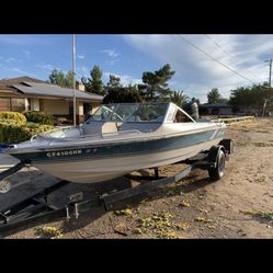 16’ Boat For Sale! Larson With 90 Hp Merc Outboard 