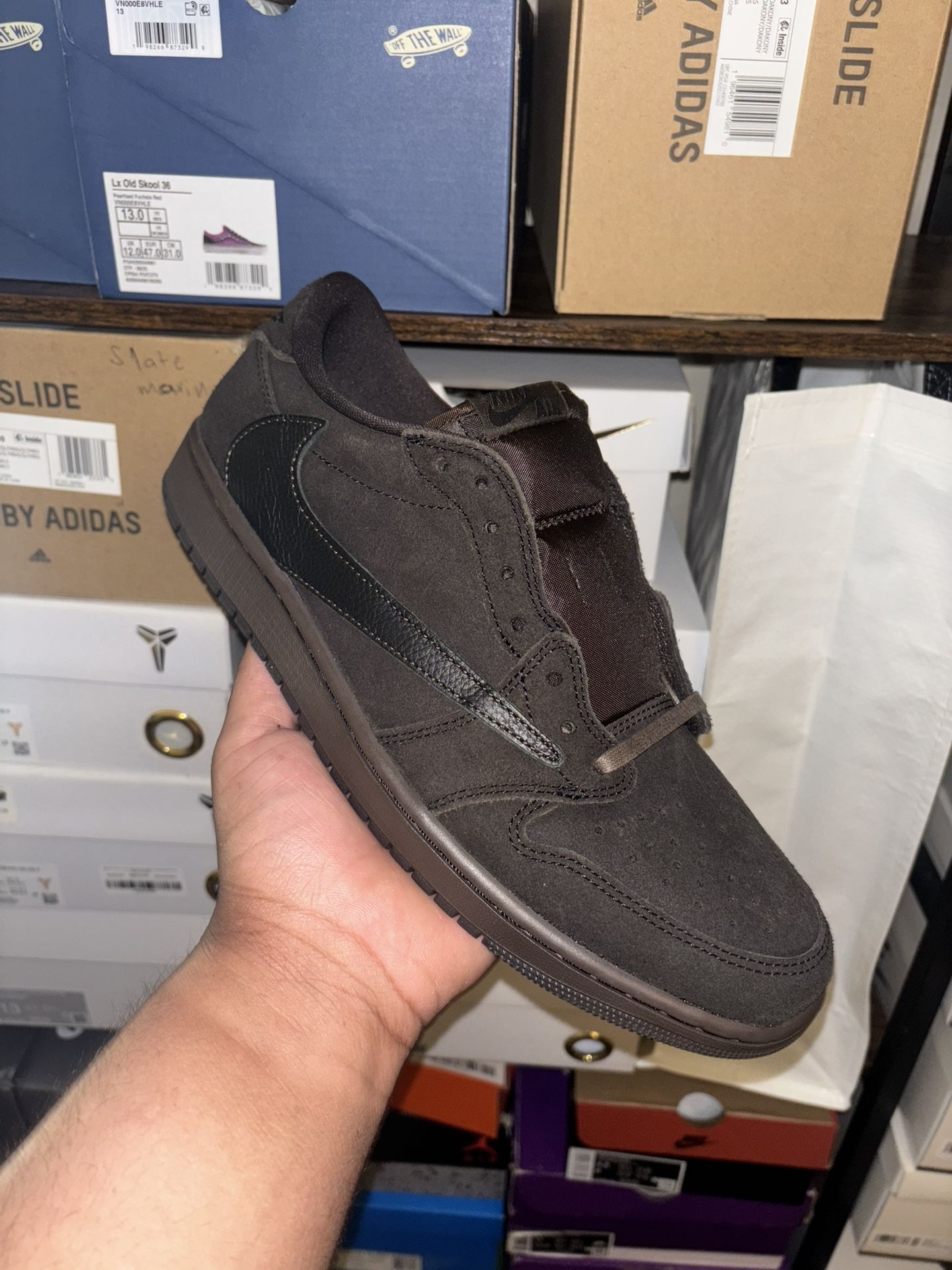 Jordan 1 Travis Scott Velvet Brown Size 8C 3Y 10.5M 11.5M 12M 13M