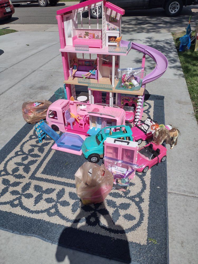 Barbie Dream House Whole Set