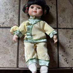 Asian Porcelain Doll 