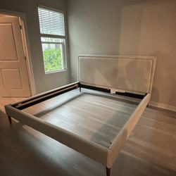 King West Elm Bed frame 