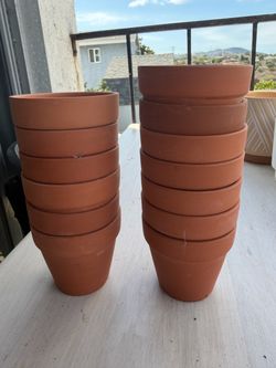 Terracotta pots