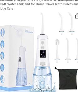 Water Flosser Cordless Dental Oral Irrigator