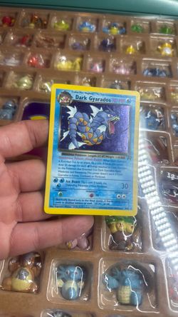 Dark Gyarados Holo Pokémon Card Team Rocket
