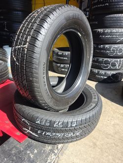 225 65 17 FIRESTONE $140 CASH PRICE