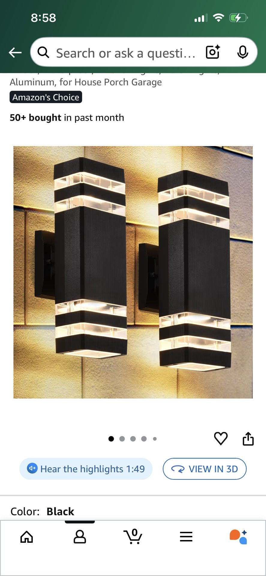 Front Porch / House Lights