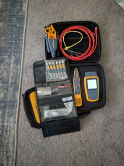 Fluke Networks MicroScanner2 Termination Test Kit Clean!!