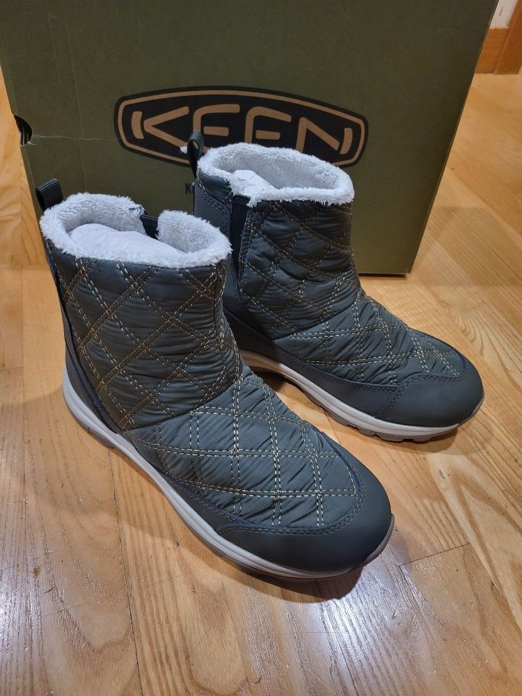 KEEN Womens Terradora 2 Wintry Pull On Insulated Waterproof Snow Boot Size 6.5 M