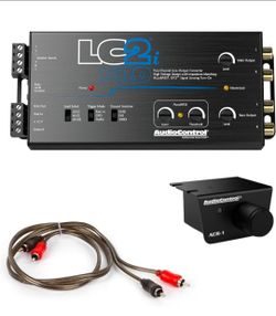 AccuBASS 2-Ch Line Out Converter Kit - LC2iPro Processor and 17ft Oxygen Free RCA Cable