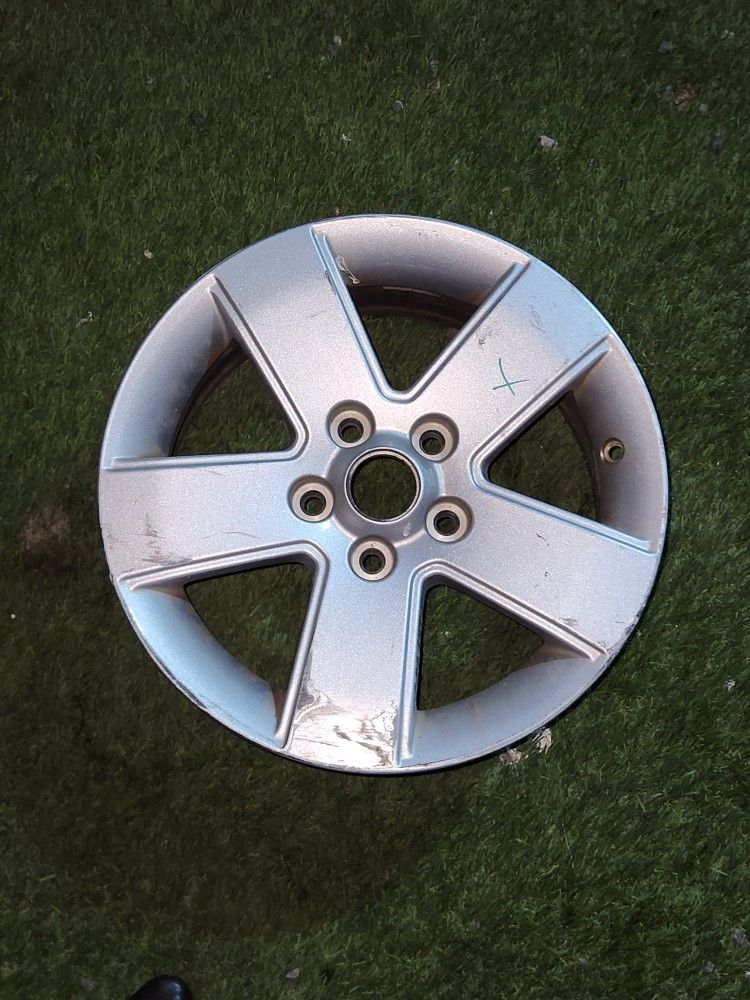 2006-2009 Ford Fusion 16-inch, 5-spoke Aluminum Wheel Rim ORIGINAL